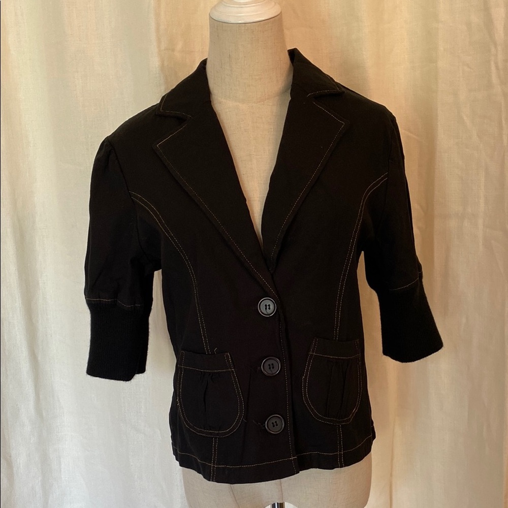 Marcelle Renee Vintage Black Jacket NWT